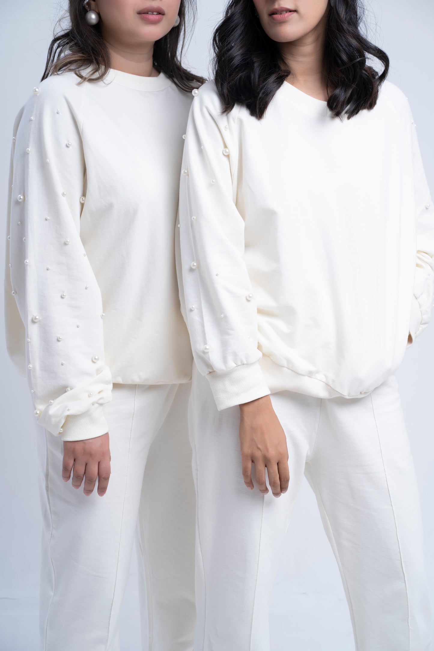 PEARL SWEATSHIRT SET