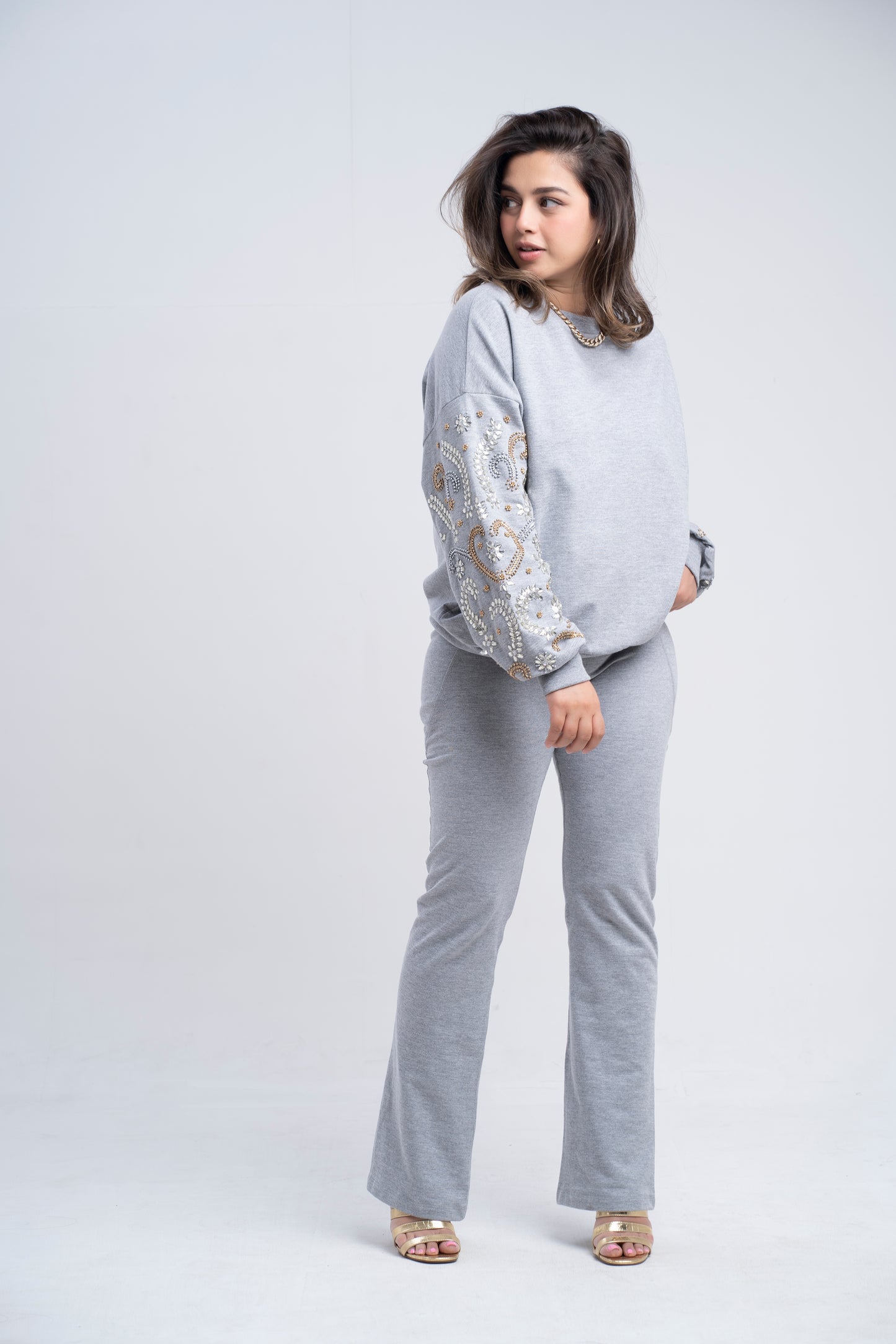 MOON SWEATSHIRT SET
