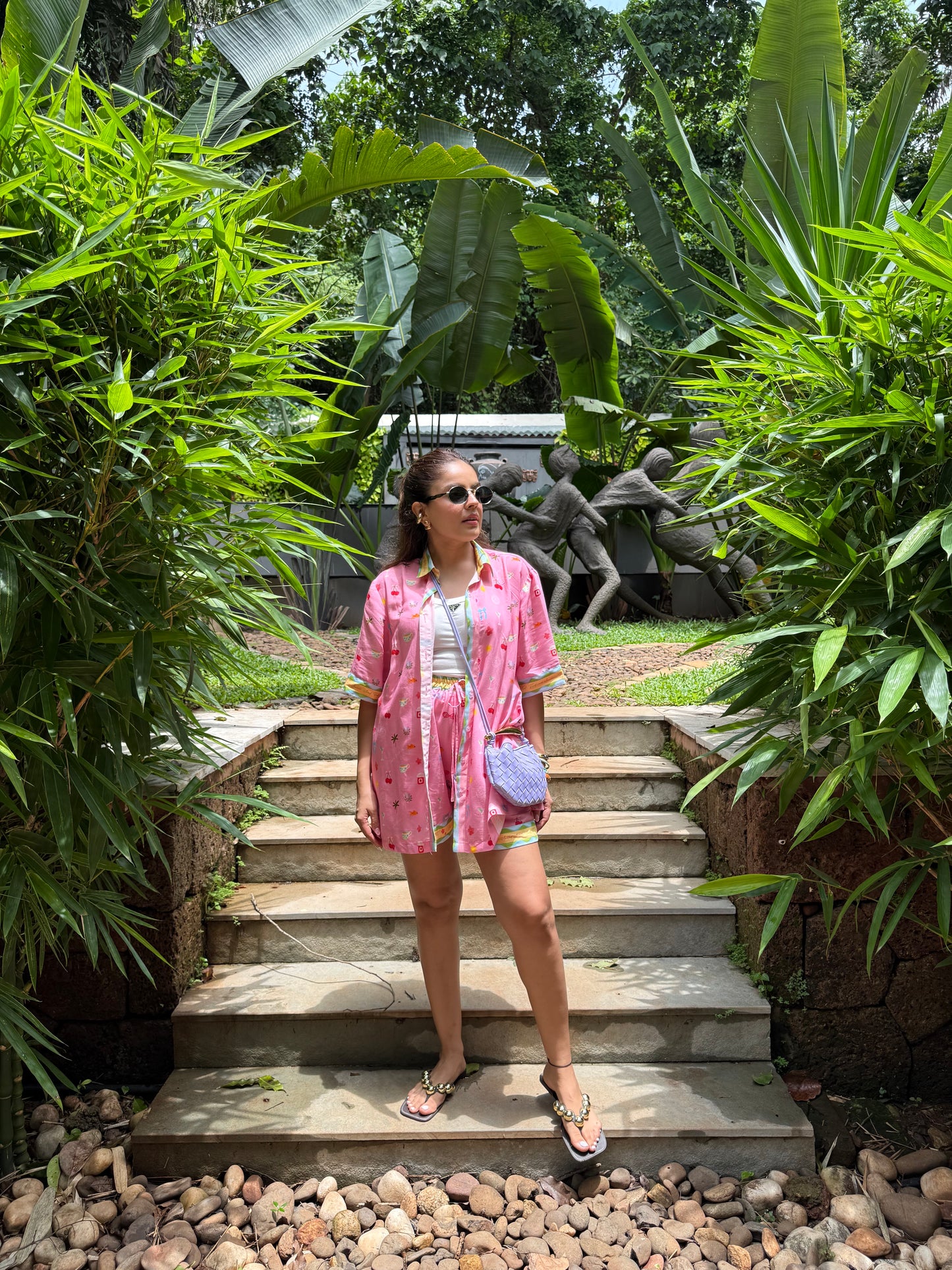 Simran in pink Lilo