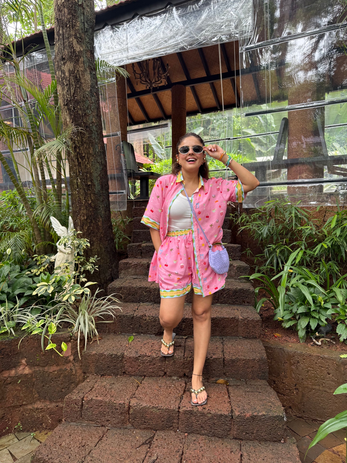 Simran in pink Lilo