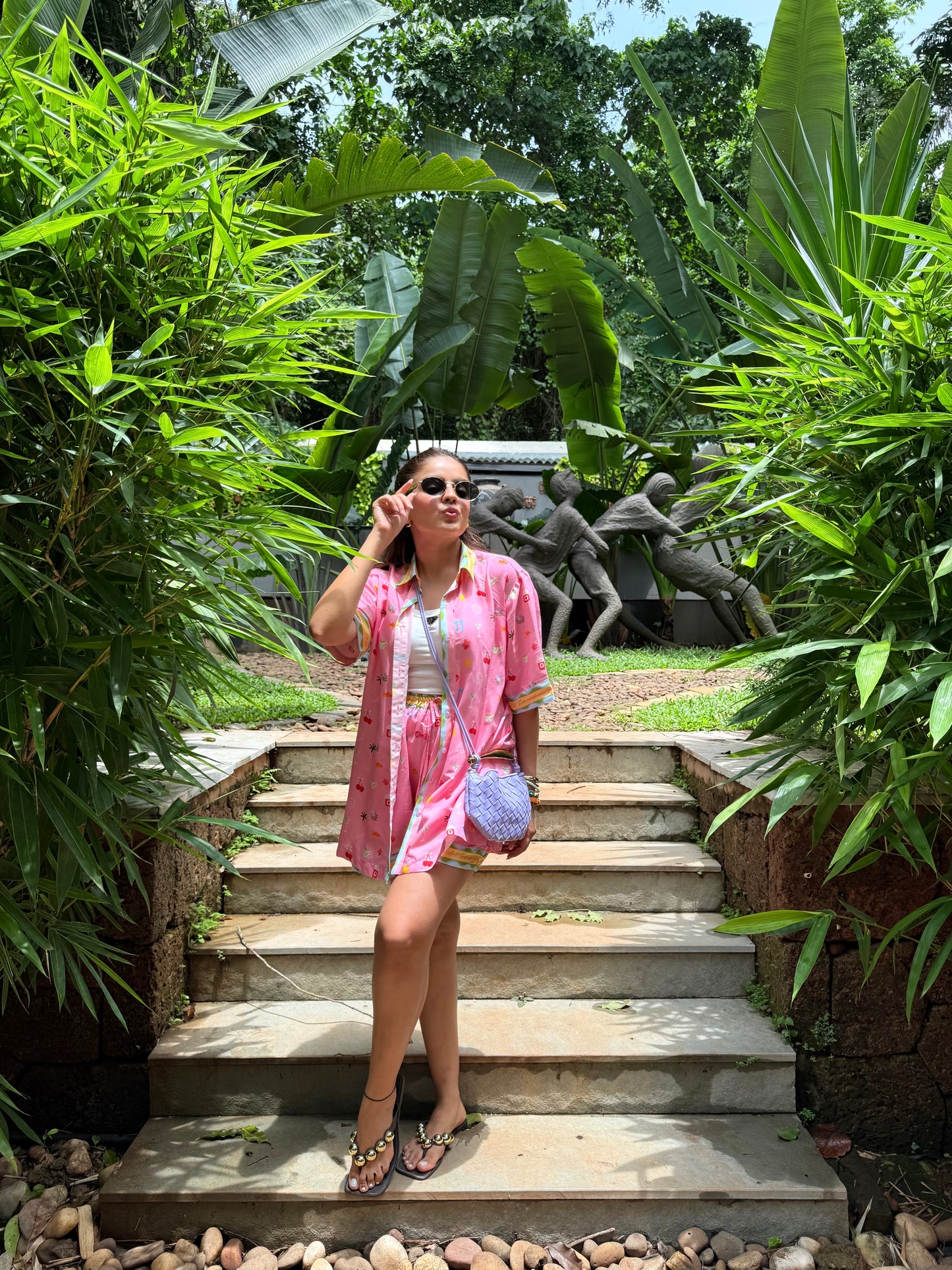 Simran in pink Lilo