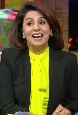 Neetu Kapoor in Fallon shirt