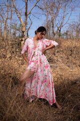 Pink Bows & Blooms long jacket.