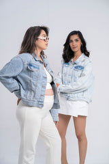 Crystal denim jacket