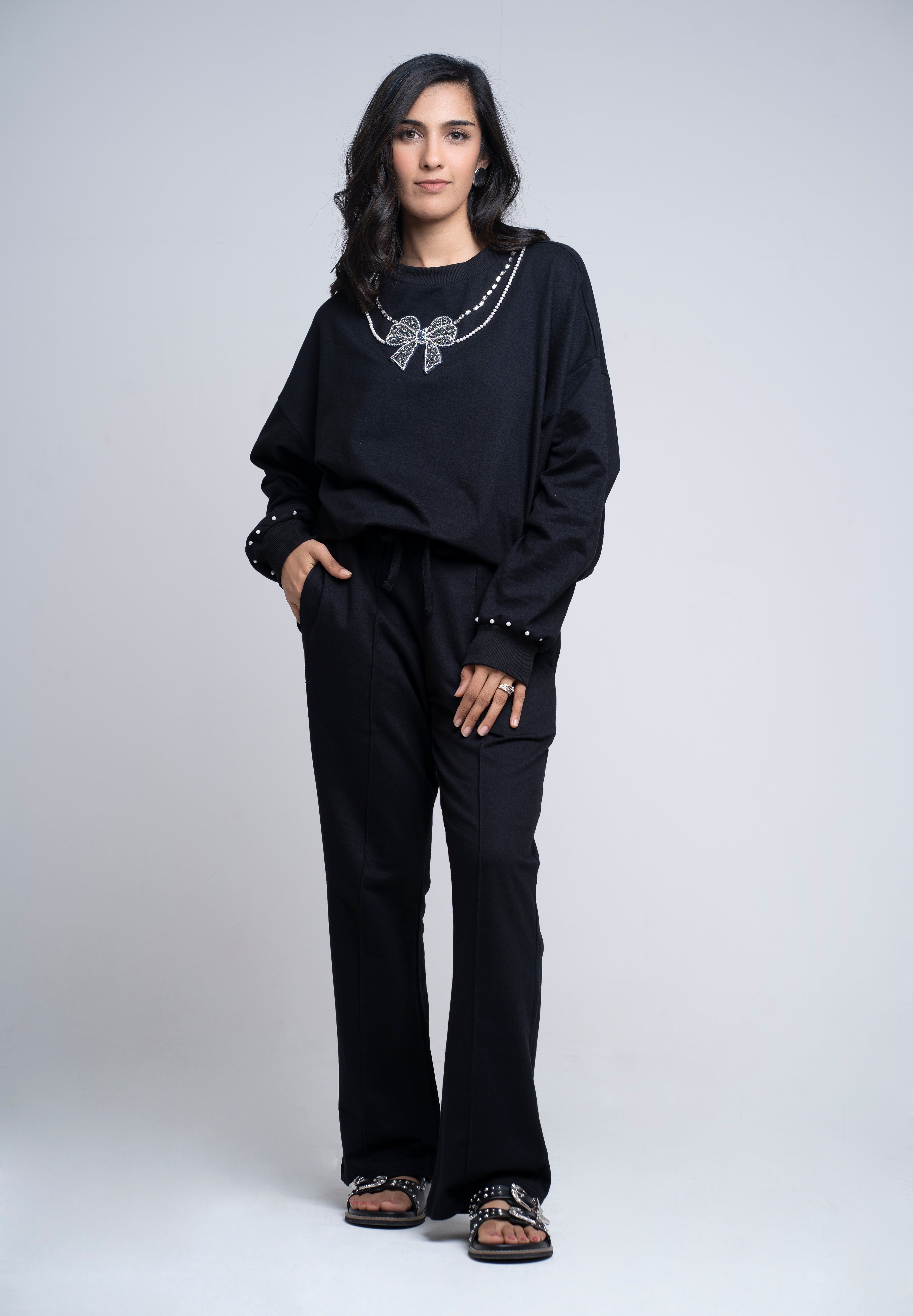 Midnight sweatshirt set