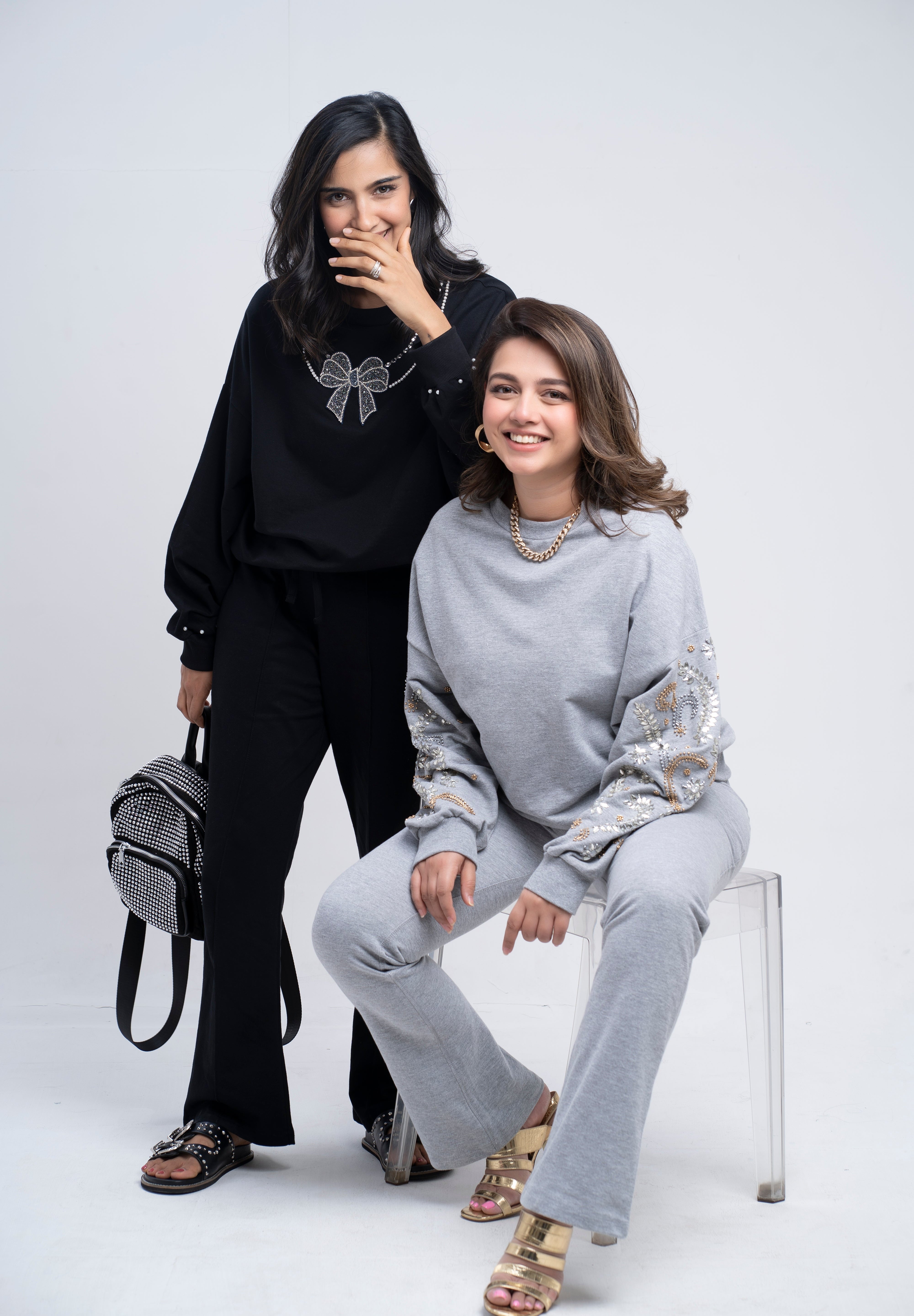 Midnight sweatshirt set
