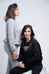 Moon sweatshirt set