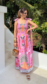 Sneha Adwani in Pink Imani.