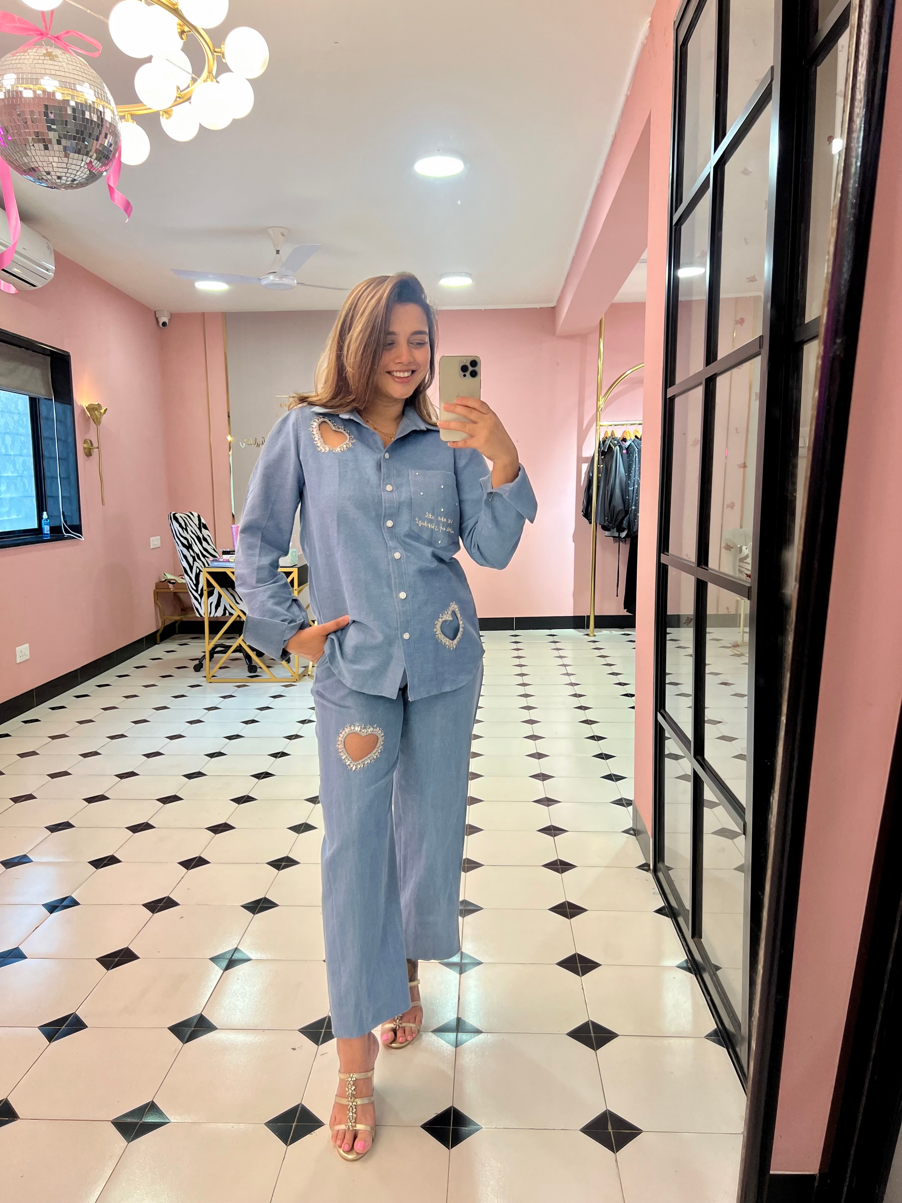 Charm full pant set