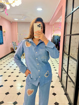 Charm full pant set
