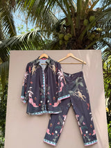 Black monkey co-ord set