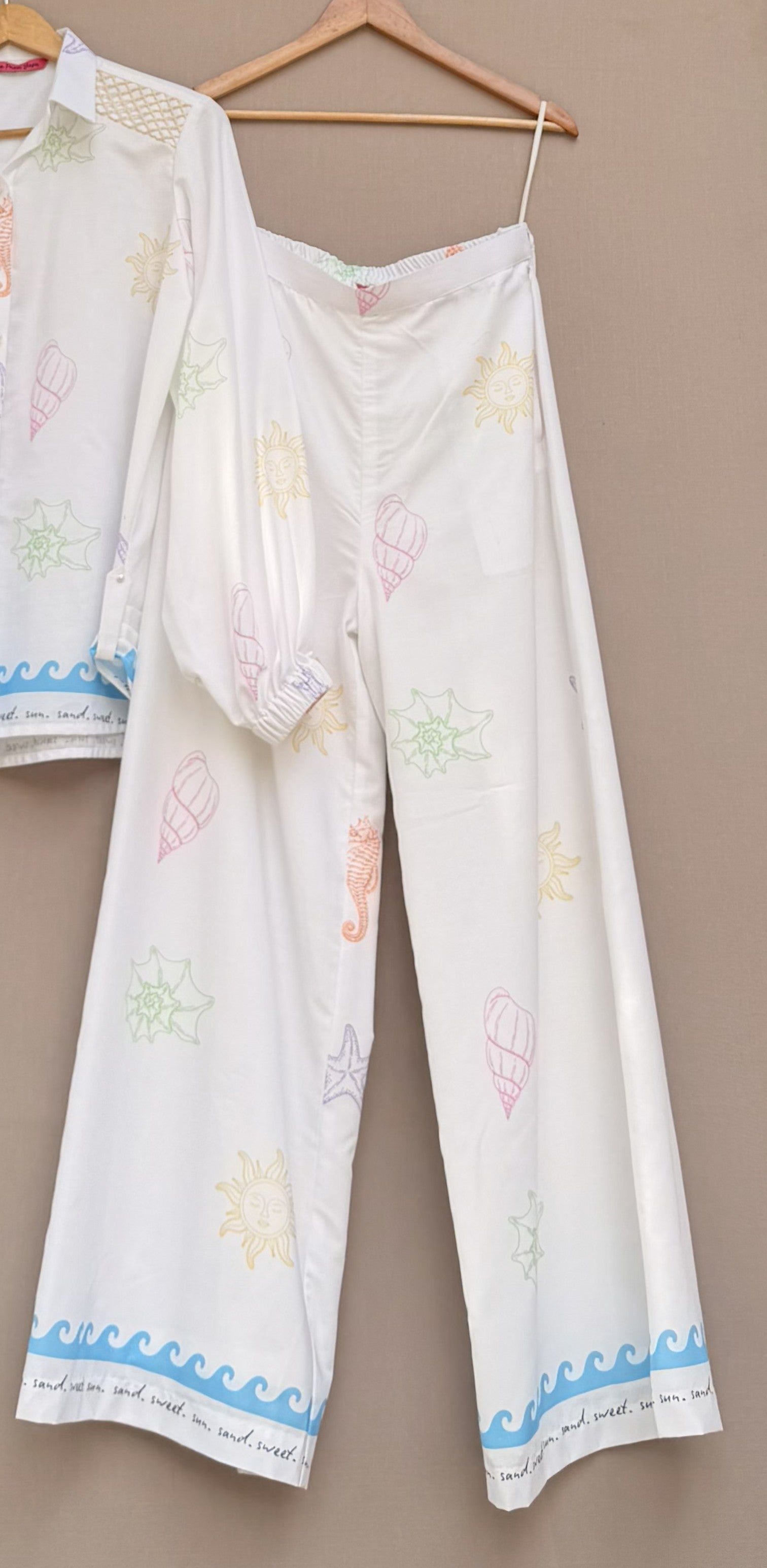 White Starfish pants
