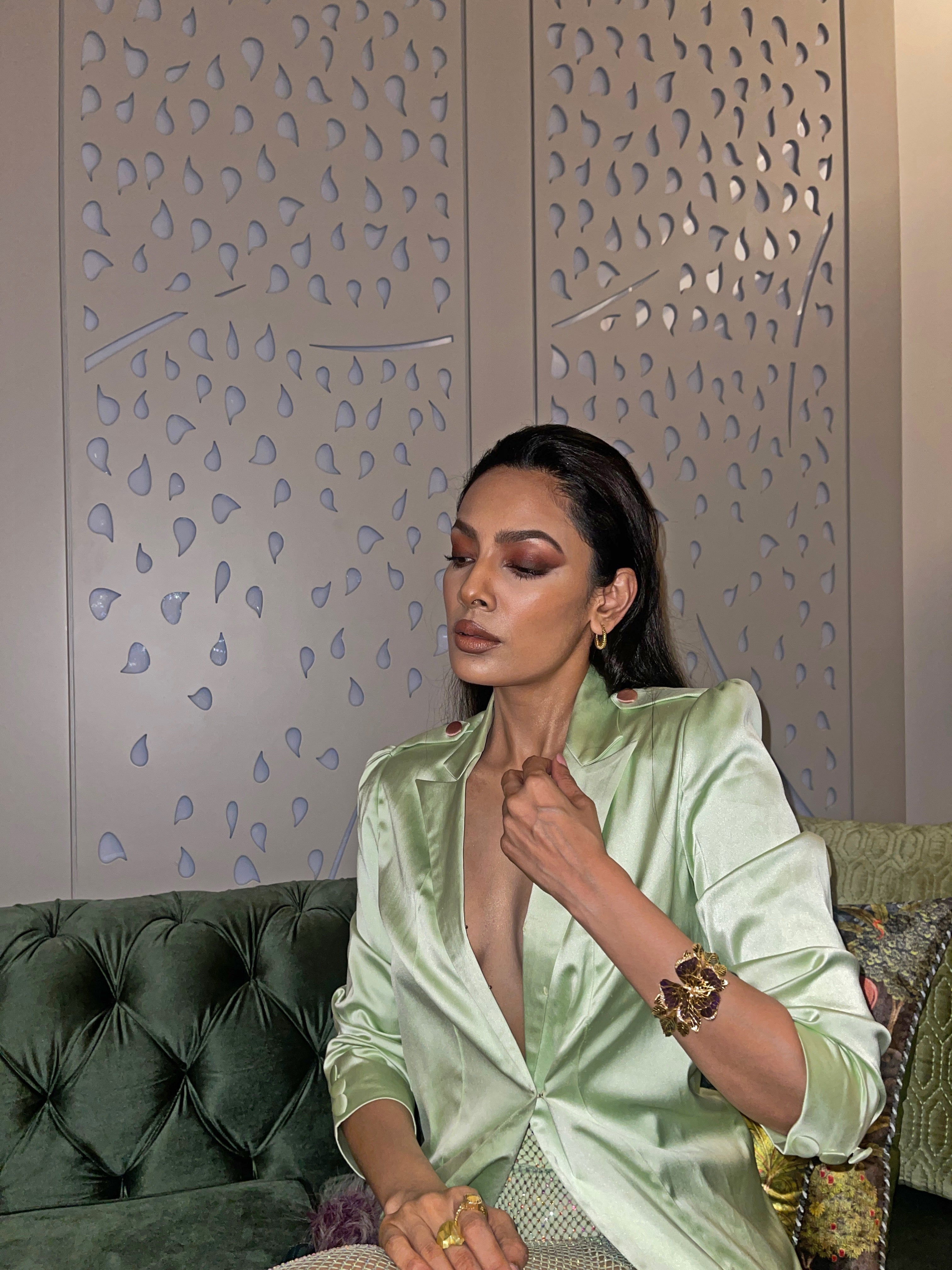 Ishita Mangal in Emma mesh set