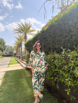 Cream banana co-ord set