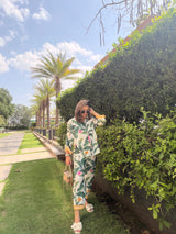 Cream banana co-ord set