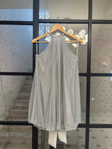 Celia silver mesh dress