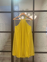 Celia in Yellow mesh