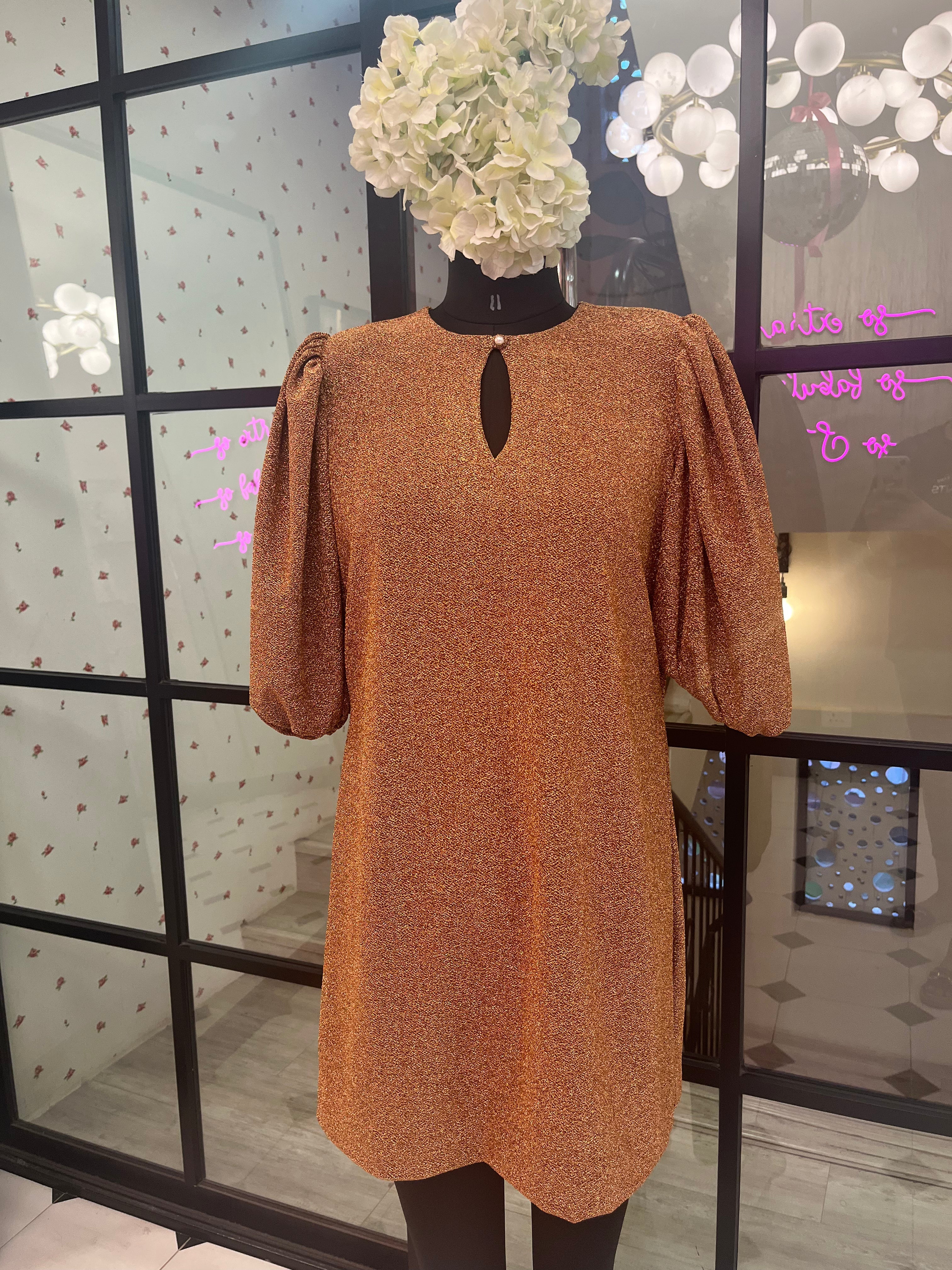 Diana rust dress
