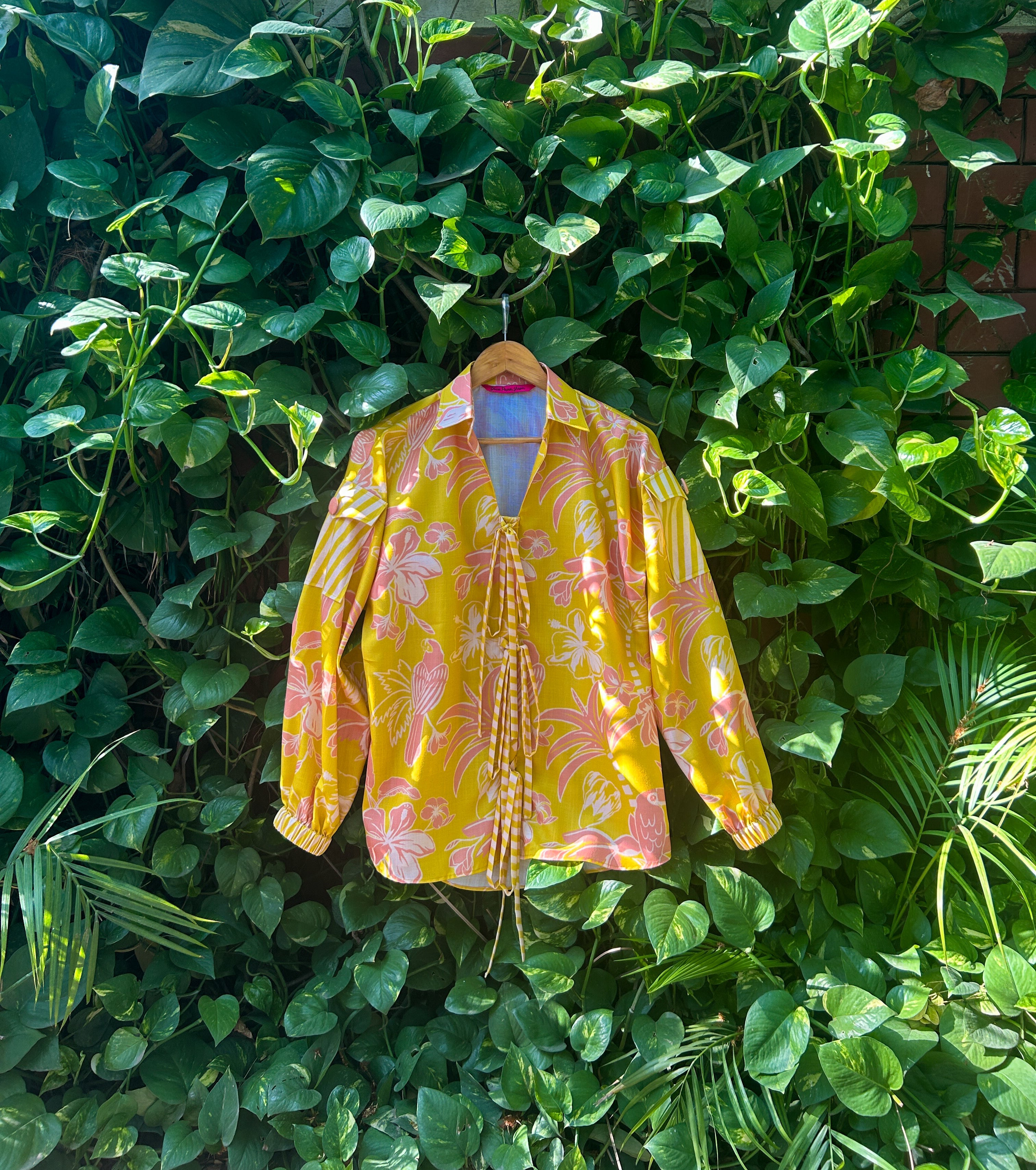 Yellow toucan shirt