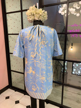 Blue Toucan Dress