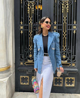 Arushi Mehra in Bianca jacket