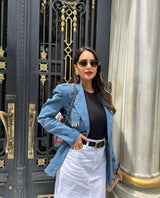 Arushi Mehra in Bianca jacket