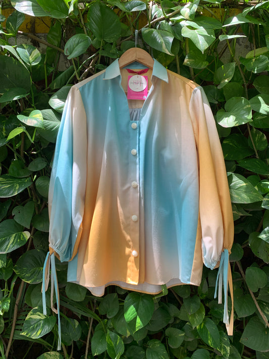 Oversize shirt Yellow swish