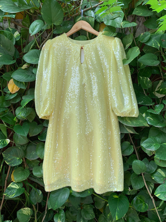Diana in Yellow sequin