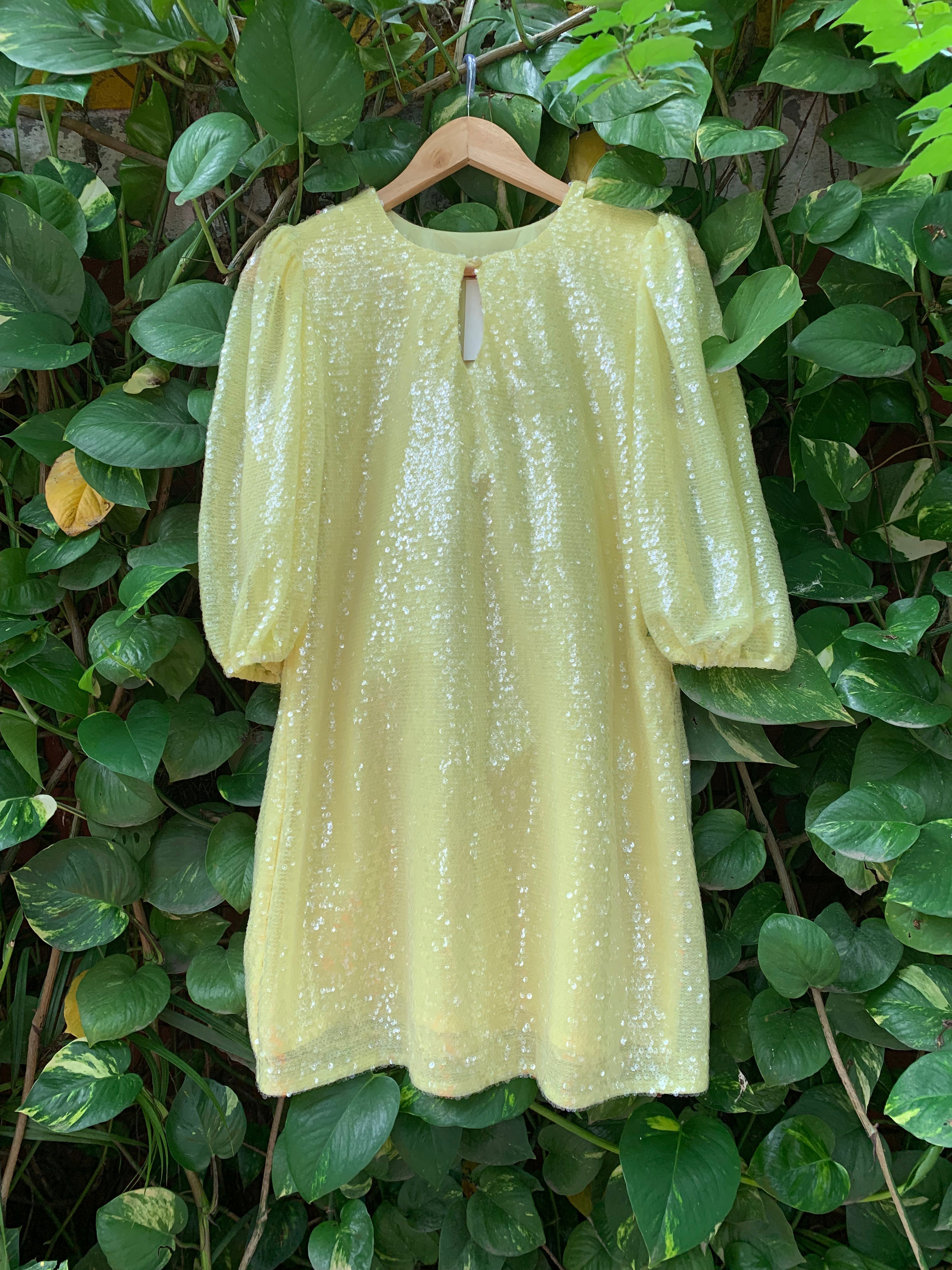 Diana in Yellow sequin
