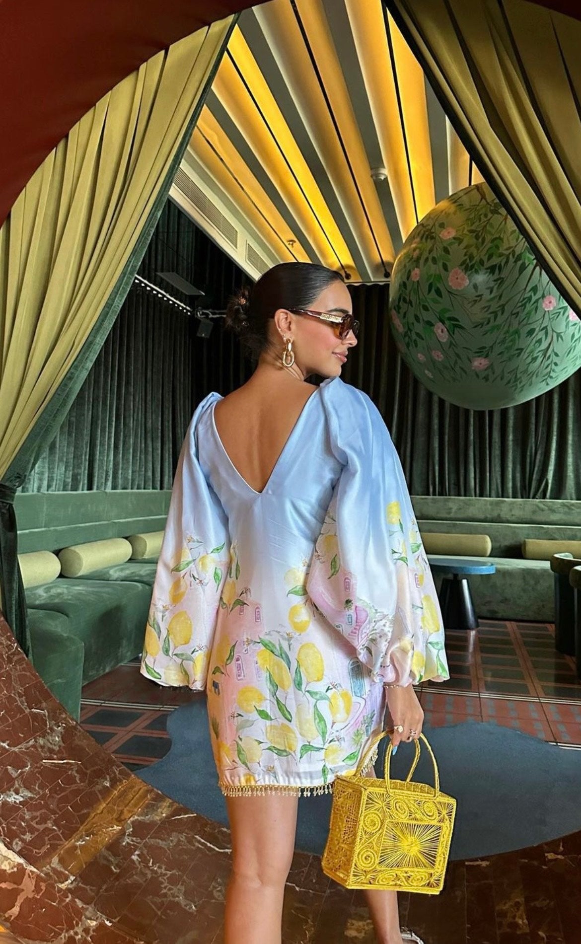 Arushi Mehra in Blue Ava