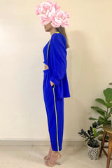 Elle in Blue