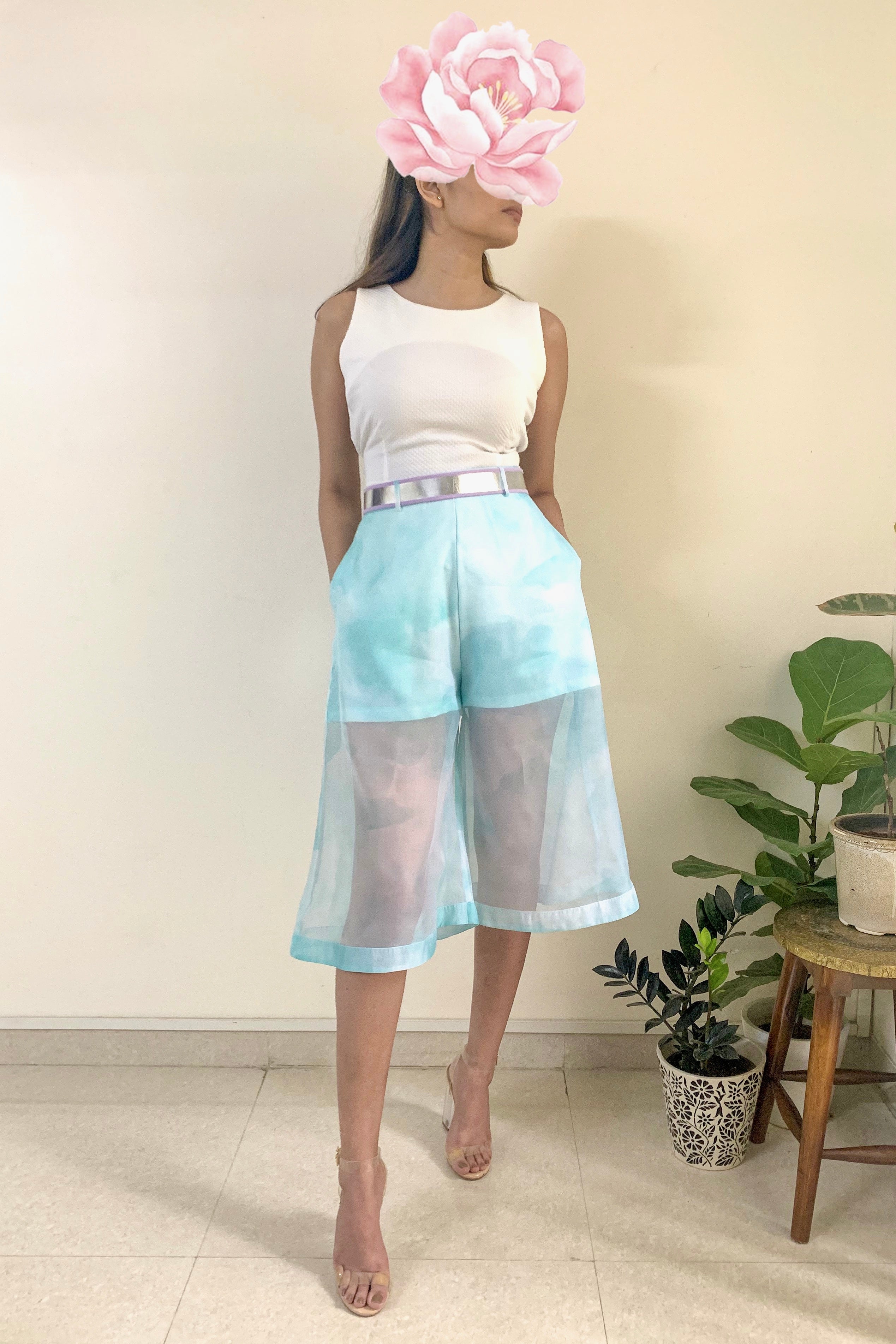 Lili pants with belt