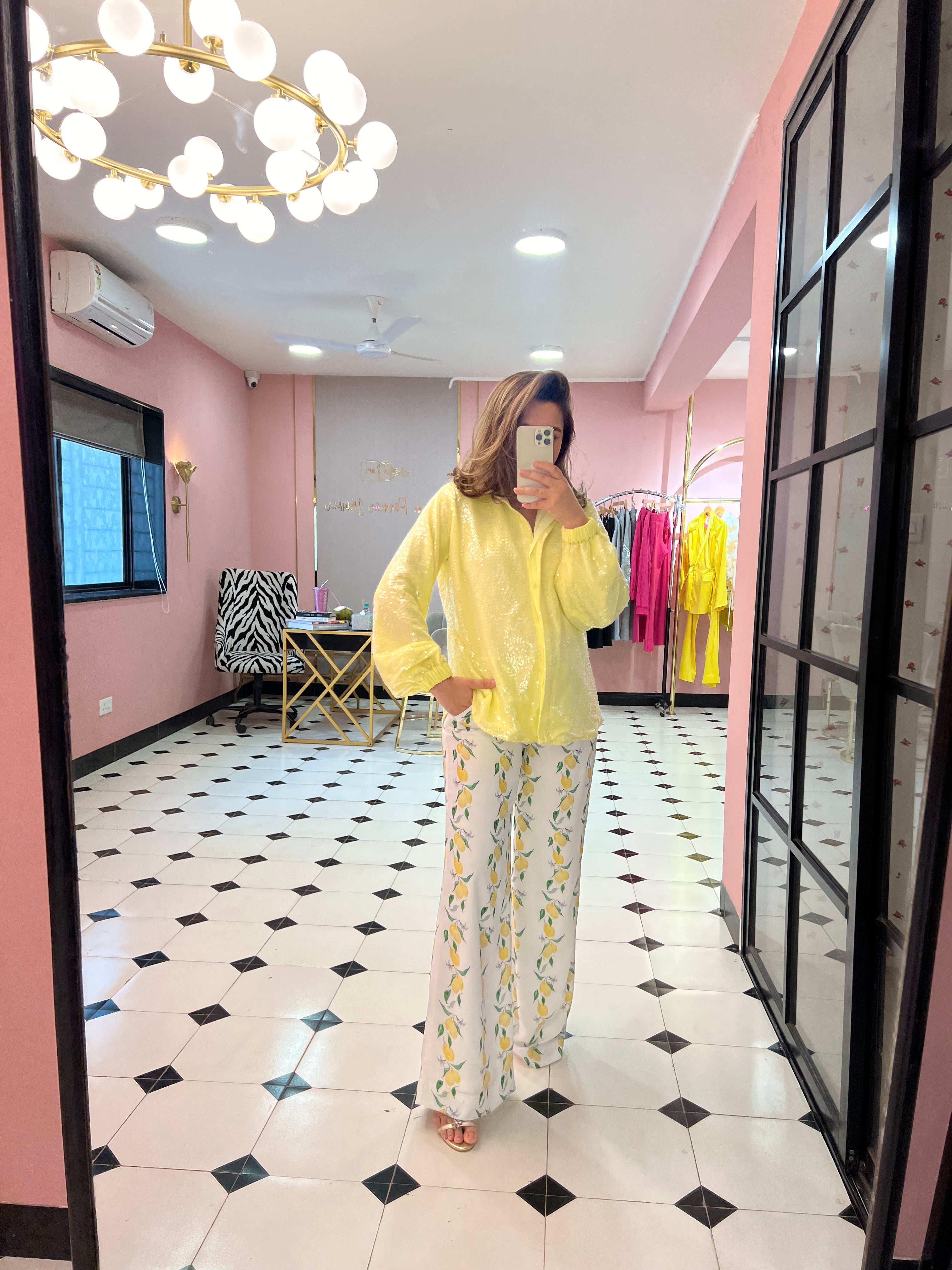 Lemon pants