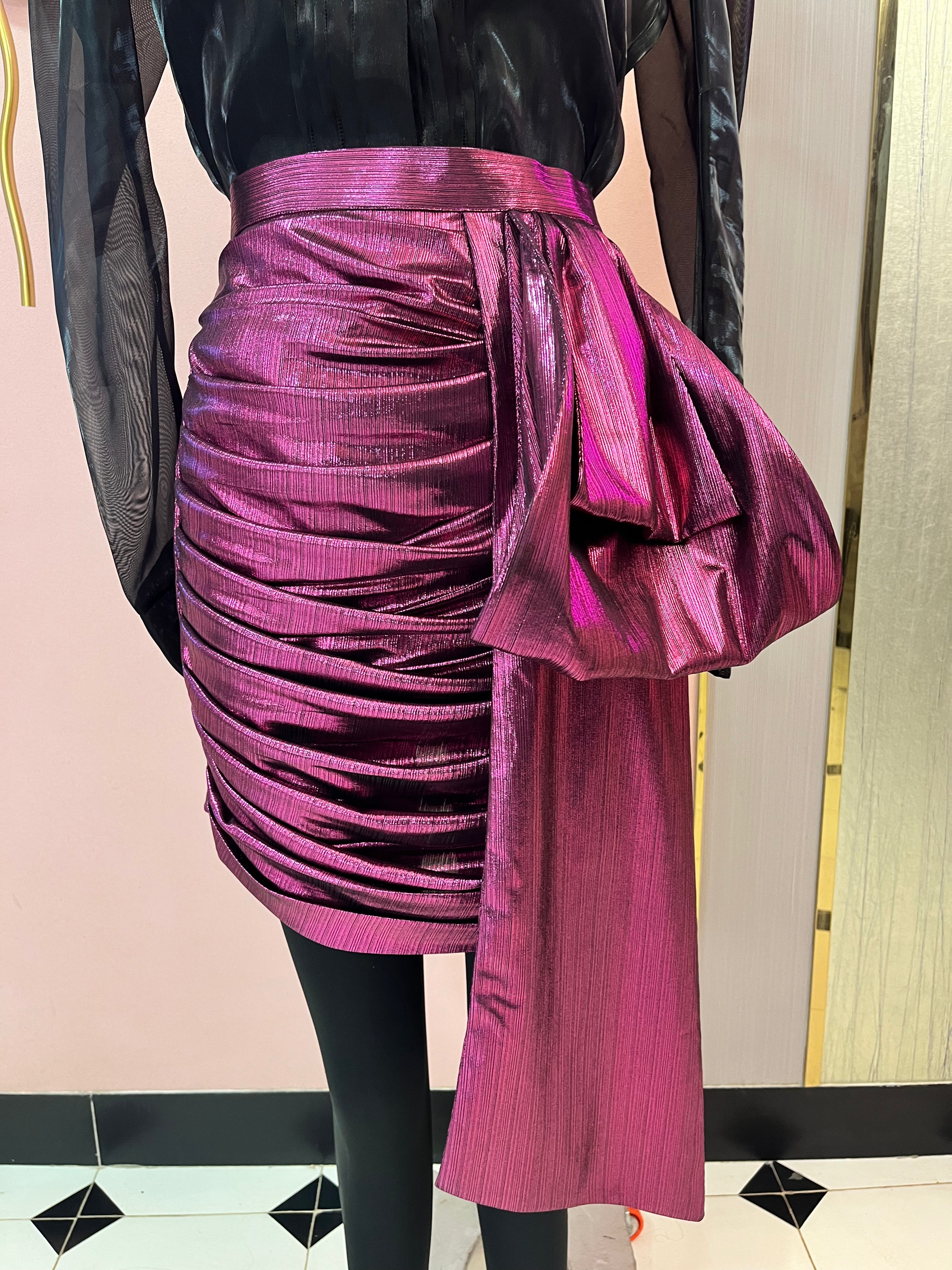 Aura skirt in pink